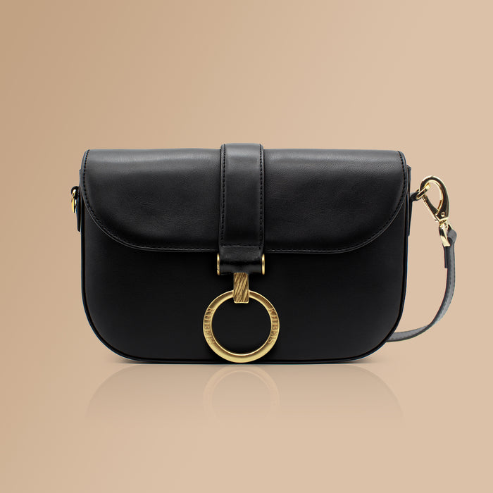 VALENTINA NEGRO + HERRADO ORO