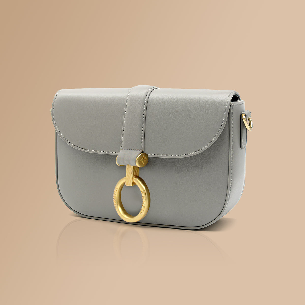 VALENTINA TAUPE + HERRADO ORO