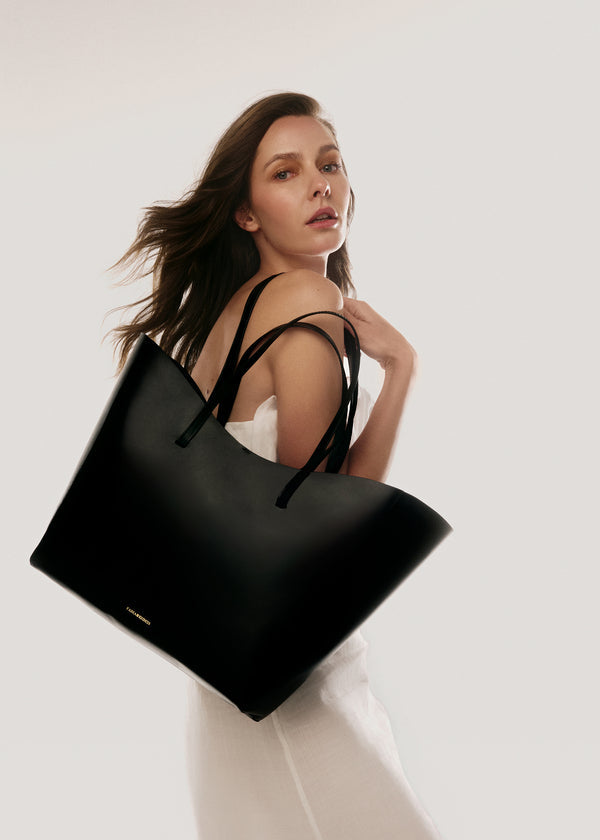 Tote Pol Black Liso