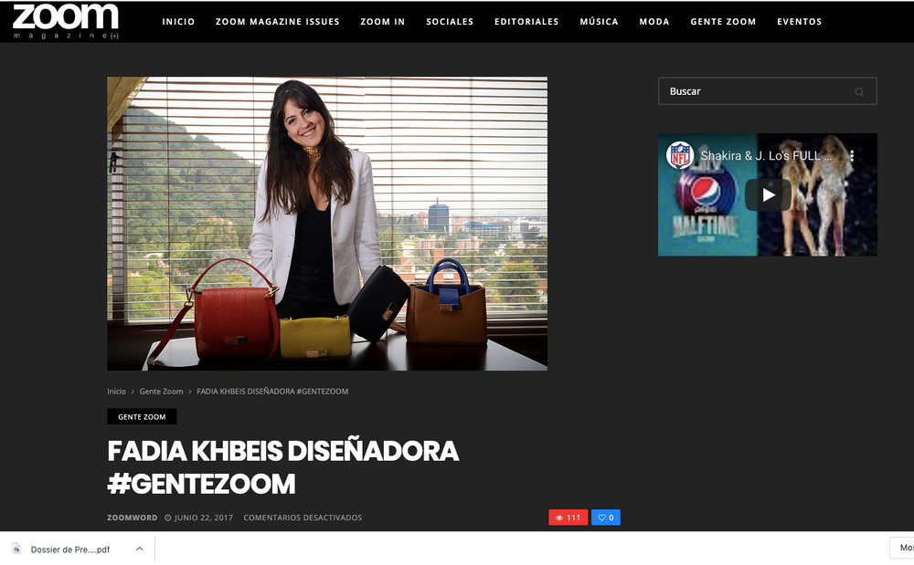 Publicación Revista Caras