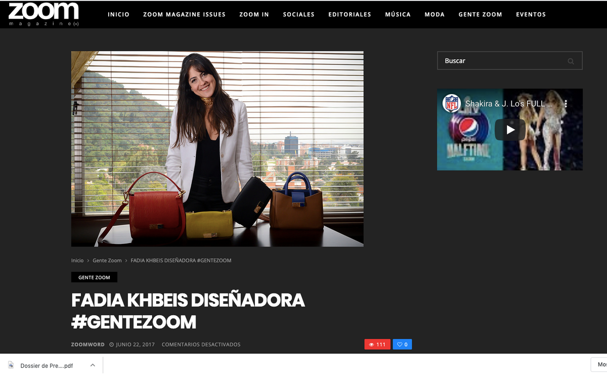 Publicación Revista Caras