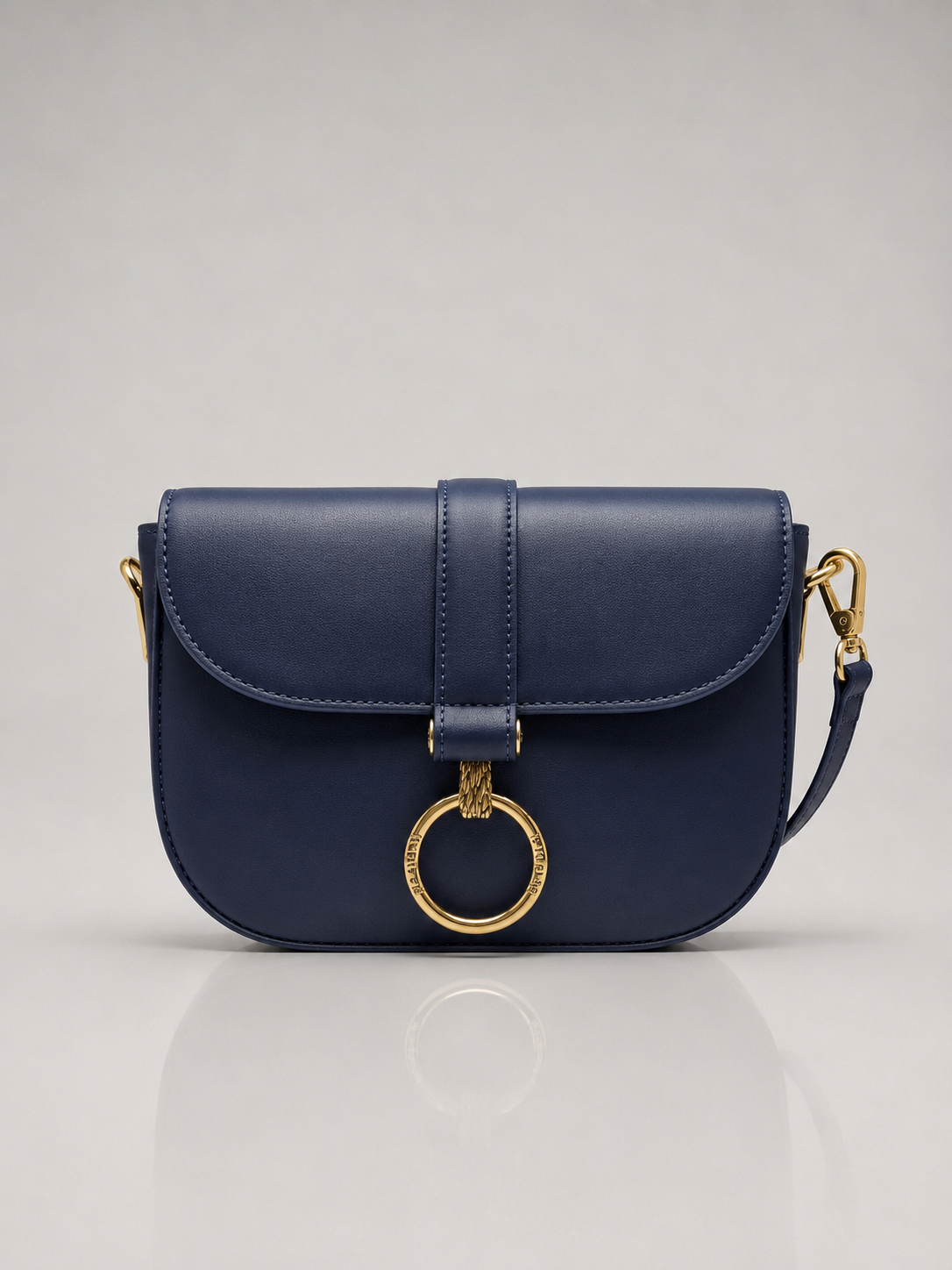VALENTINA AZUL INDIGO + HERRADO ORO
