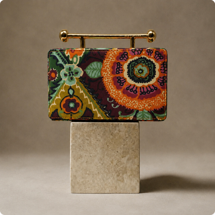 Mia Clutch Pink Flower