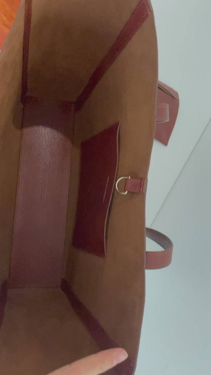 Tote Pol Saddle Brown
